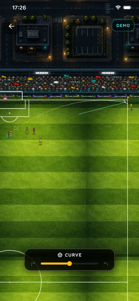Striker Saga serbest vuruş mini oyunu